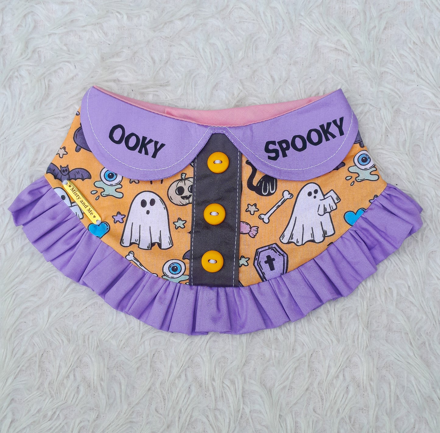 🦇Purple Halloweenie Bandana🦇