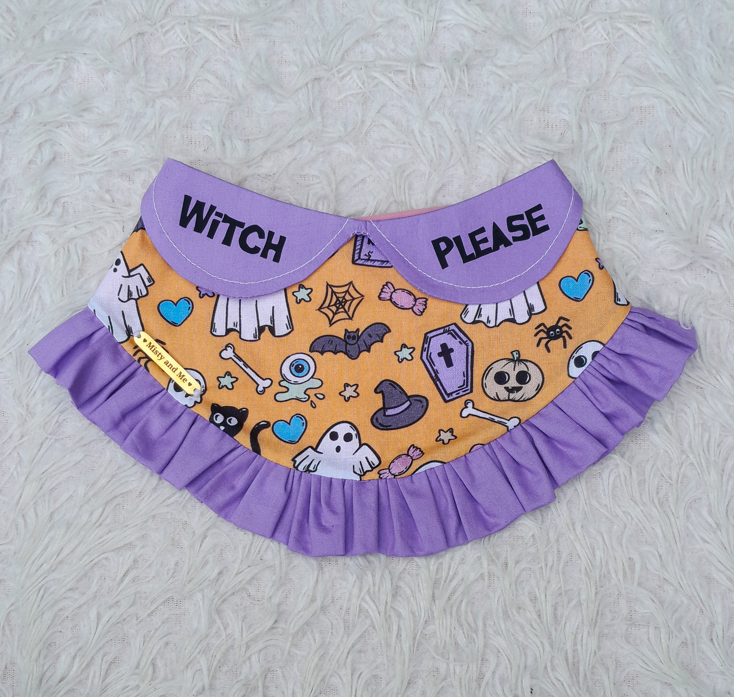 🦇Purple Halloweenie Bandana🦇